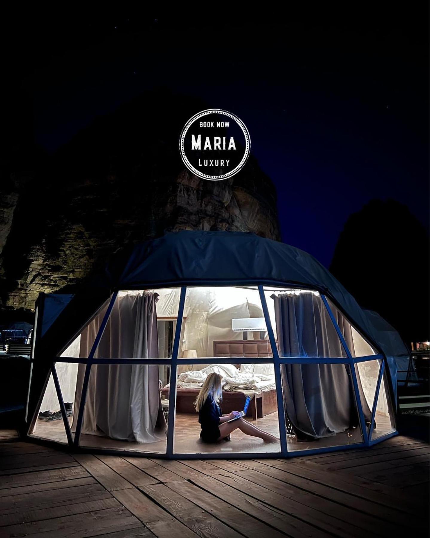 Rum Maria Luxury Camp & Bubble Rooms Ram Vadisi Dış mekan fotoğraf