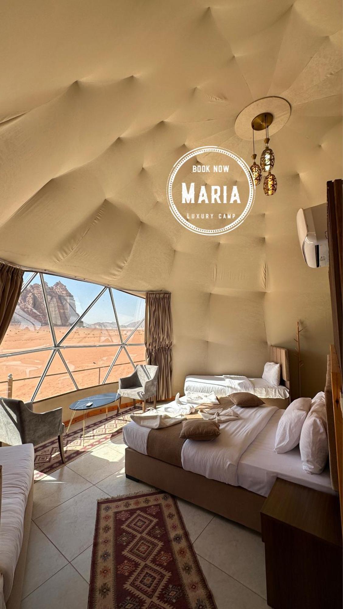Rum Maria Luxury Camp & Bubble Rooms Ram Vadisi Dış mekan fotoğraf