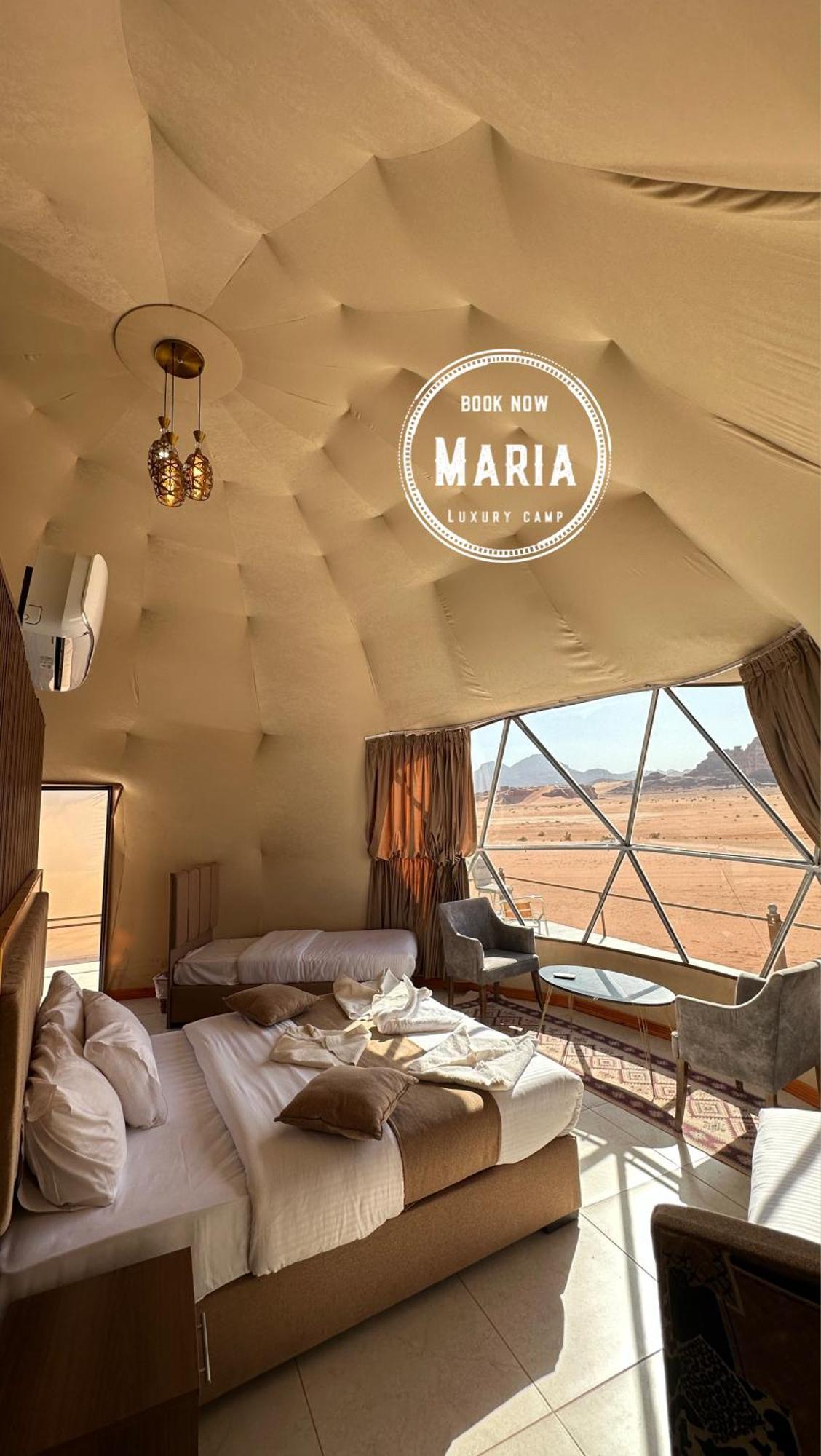 Rum Maria Luxury Camp & Bubble Rooms Ram Vadisi Dış mekan fotoğraf