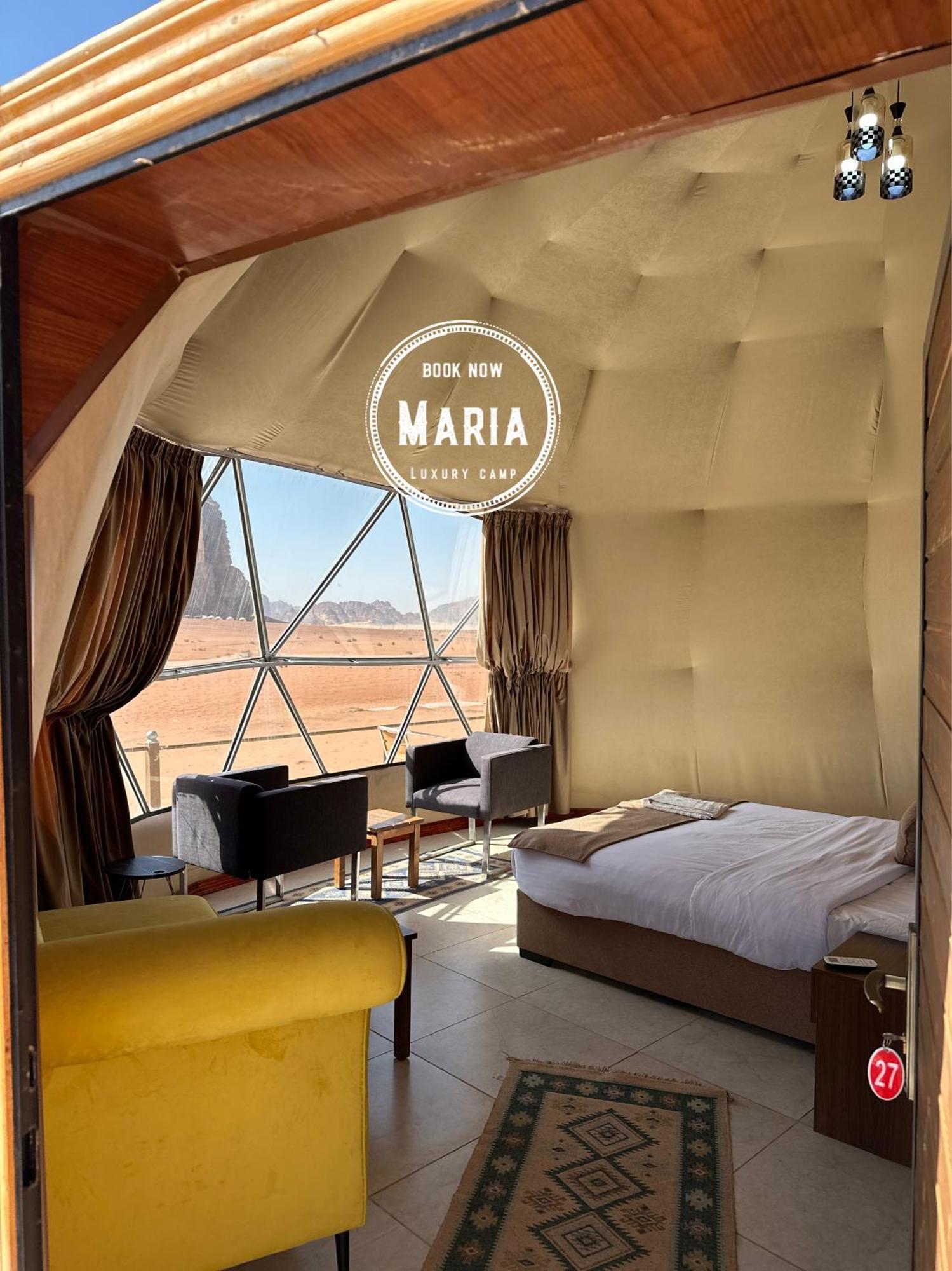 Rum Maria Luxury Camp & Bubble Rooms Ram Vadisi Dış mekan fotoğraf