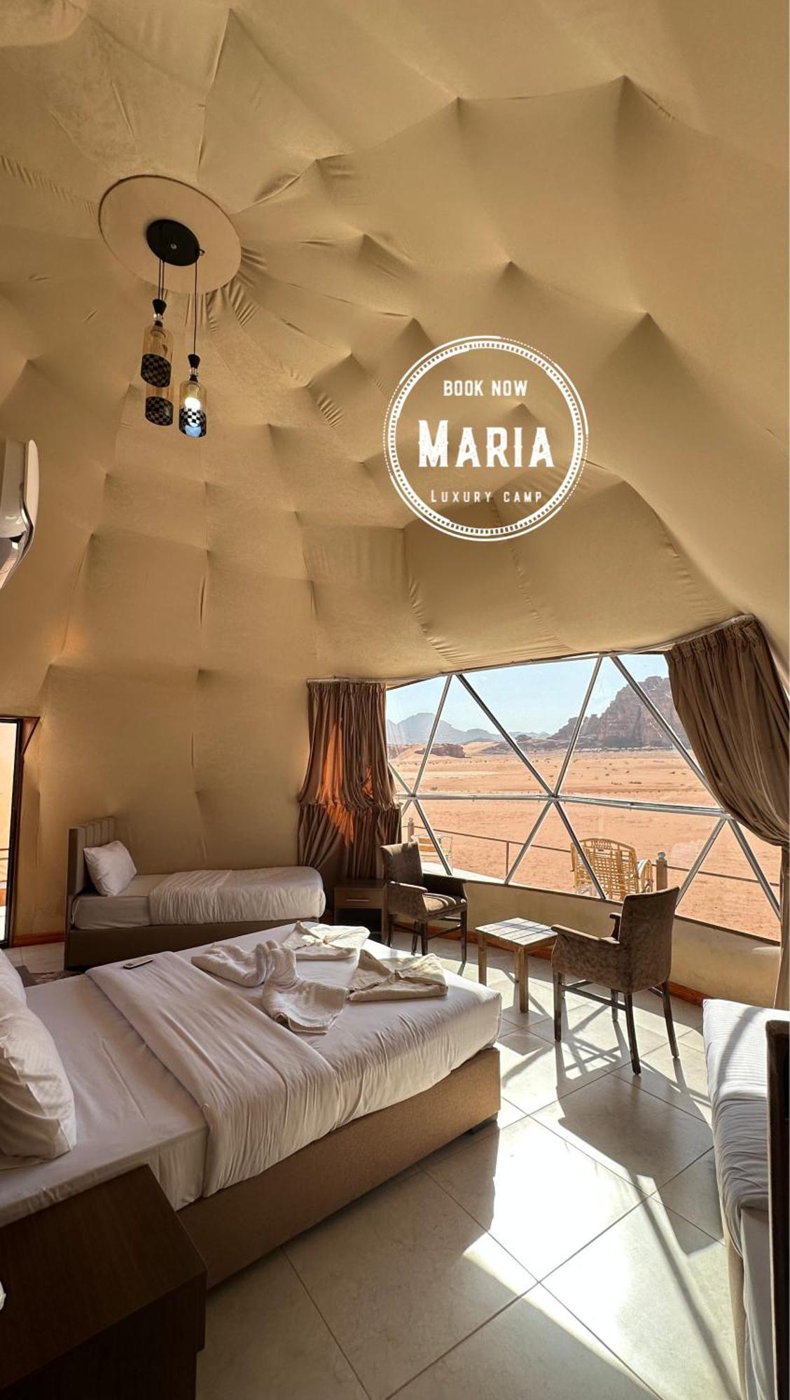 Rum Maria Luxury Camp & Bubble Rooms Ram Vadisi Dış mekan fotoğraf