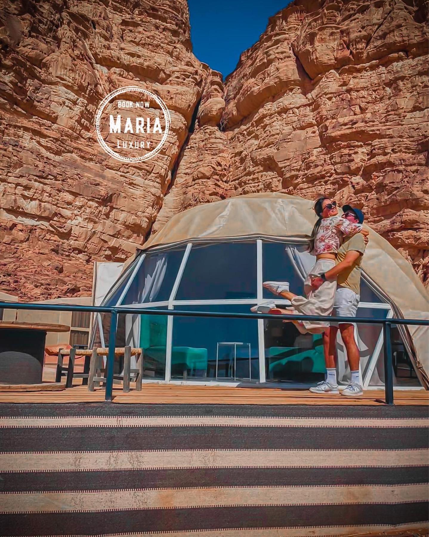 Rum Maria Luxury Camp & Bubble Rooms Ram Vadisi Dış mekan fotoğraf