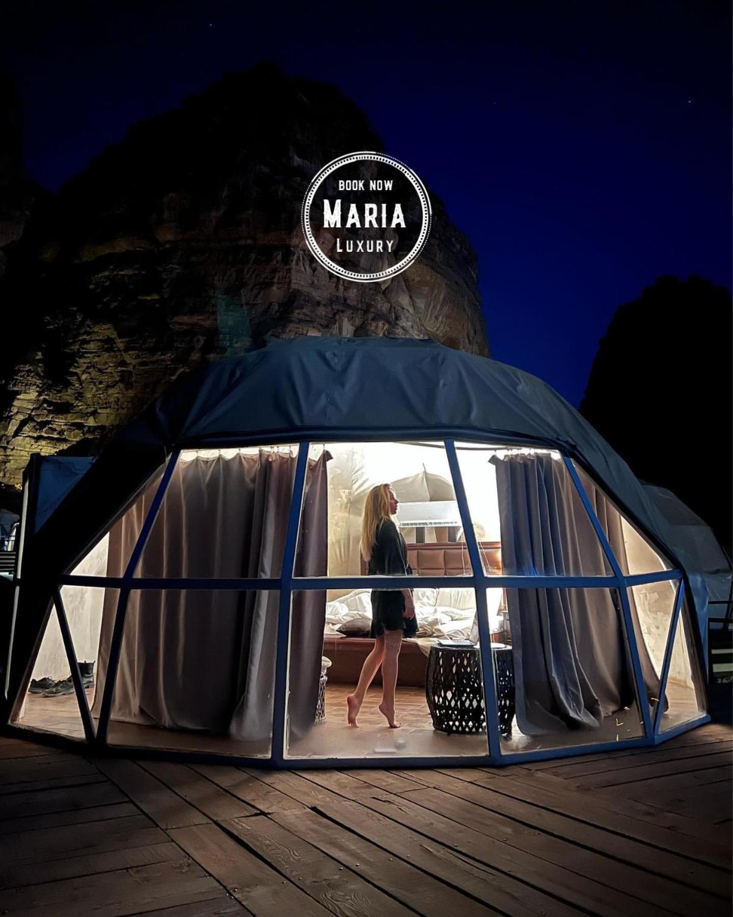 Rum Maria Luxury Camp & Bubble Rooms Ram Vadisi Dış mekan fotoğraf