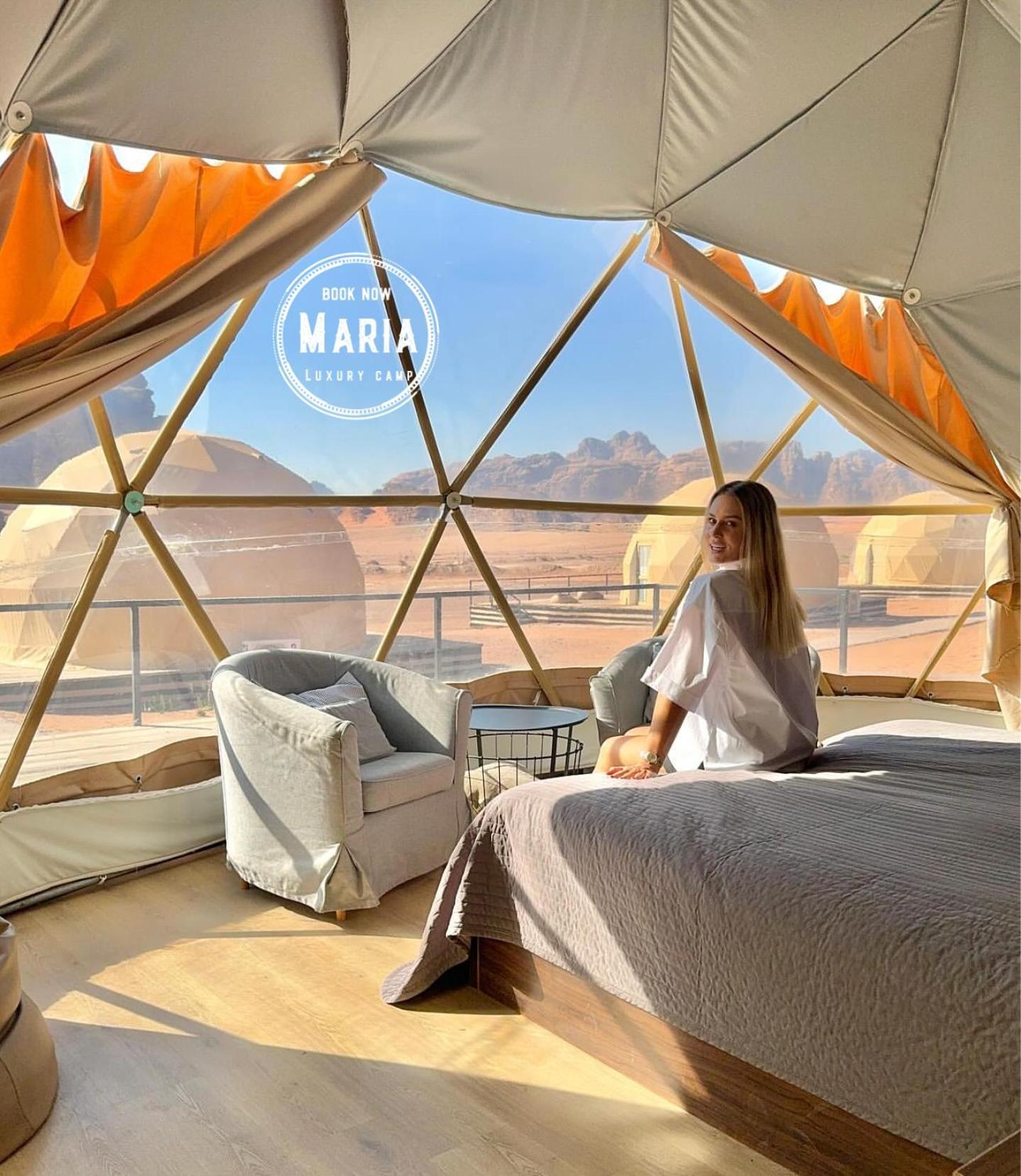 Rum Maria Luxury Camp & Bubble Rooms Ram Vadisi Dış mekan fotoğraf