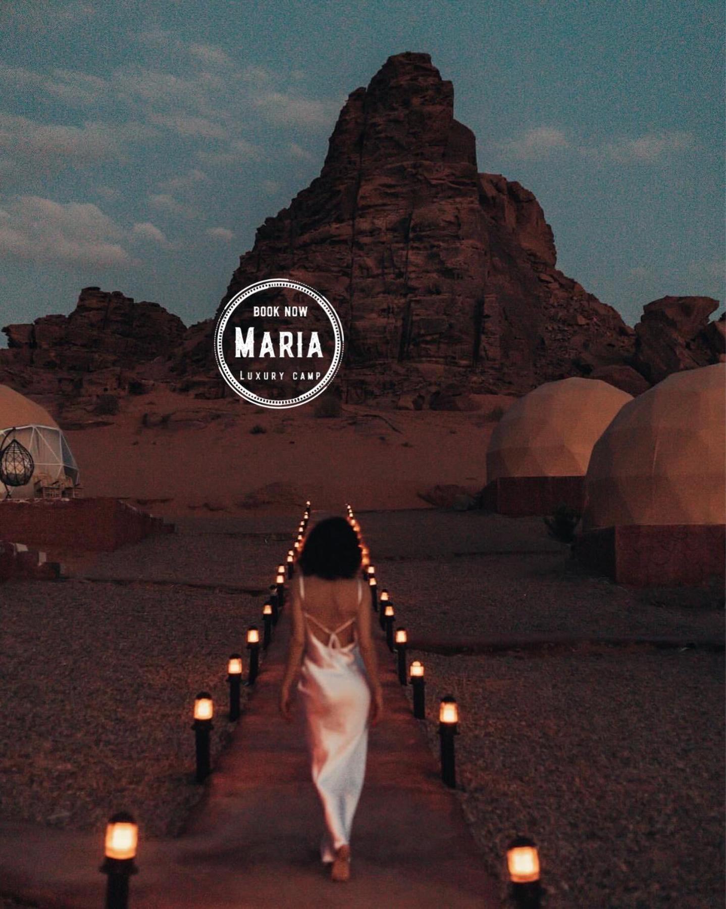 Rum Maria Luxury Camp & Bubble Rooms Ram Vadisi Dış mekan fotoğraf