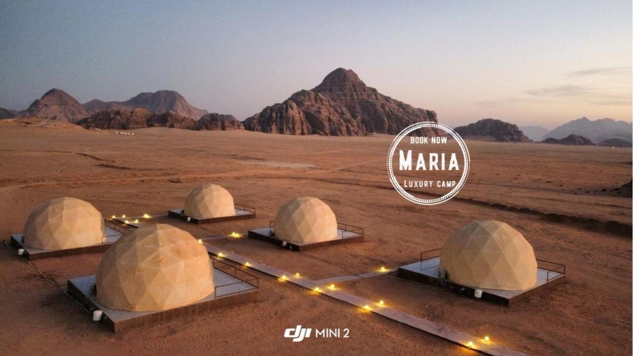 Rum Maria Luxury Camp & Bubble Rooms Ram Vadisi Dış mekan fotoğraf