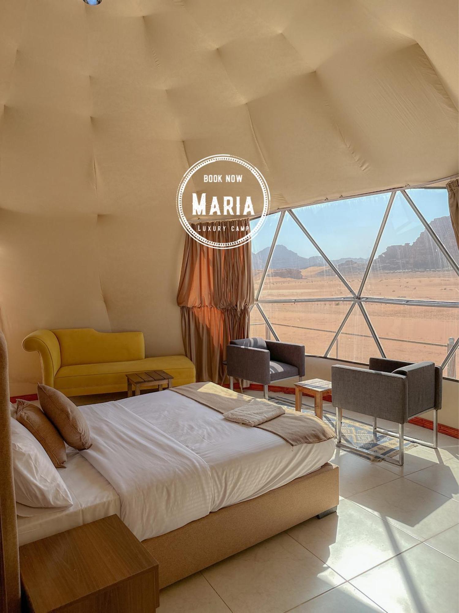 Rum Maria Luxury Camp & Bubble Rooms Ram Vadisi Dış mekan fotoğraf